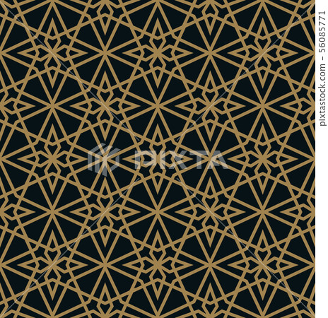 Abstract geometric pattern with lines. A seamless 56085771