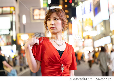 Night work woman image Night work woman image 56086346