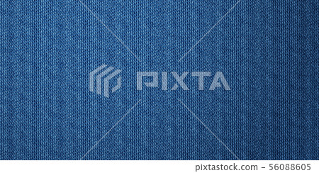 Denim texture banner background. Jeans apparel 56088605
