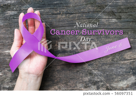 National cancer survivors month Lavender purple National cancer survivors month Lavender purple 56097351