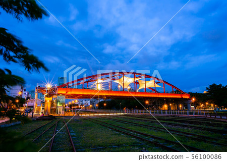 Kaohsiung Old Railway Park, Kaohsiung Old Railway Park, Taiwan, Asia Kaohsiung Old Railway Park, Kaohsiung Old Railway Park, Taiwan, Asia 56100086