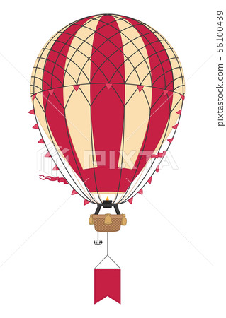 vector aerostat hot balloon vector aerostat hot balloon 56100439