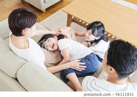 Family parent and child family female child 56111931