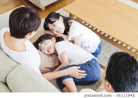 Family parent and child family female child 56111948