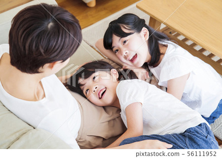 Family parent and child family female child 56111952