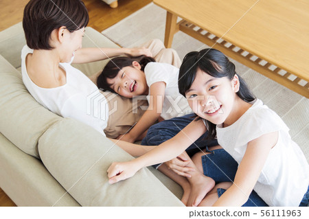 Family parent and child family female child Family parent and child family female child 56111963