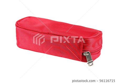 cosmetic bag isolated on white background. cosmetic bag isolated on white background. 56116715