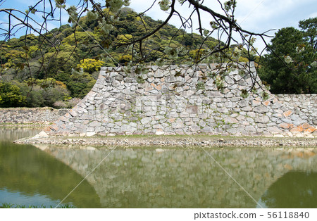 石牆和歷史遺址的護城河 石牆和歷史遺址的護城河 56118840