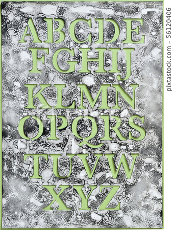 Alphabet background material Alphabet background material 56120406