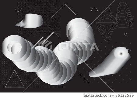 Universal Gradient geometric shapes set Universal Gradient geometric shapes set 56122589