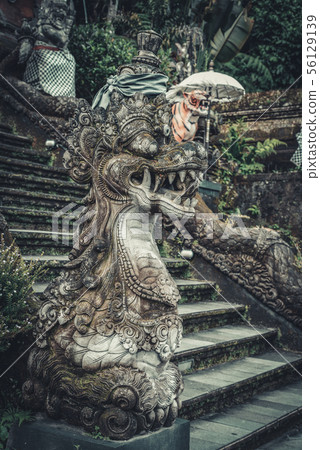 Statues of Hindu God or demon 56129139