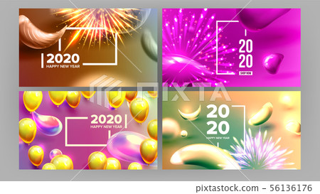Celebrating Happy New Year Invite Banner Vector Celebrating Happy New Year Invite Banner Vector 56136176