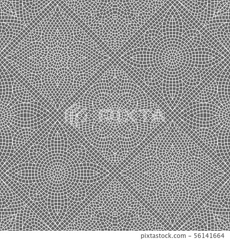 Ancient mosaic ceramic tile pattern. 56141664