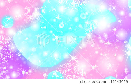 Fairy background. Unicorn pattern. 56145659