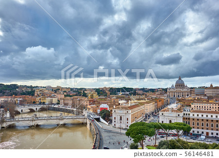 St. Peter's cathedral in Vatican 56146481