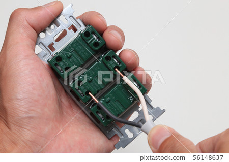 Electrical work Wiring work to the switch 56148637