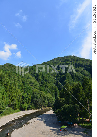 View from Tarakyo Forest Park Suspension Bridge 56156629