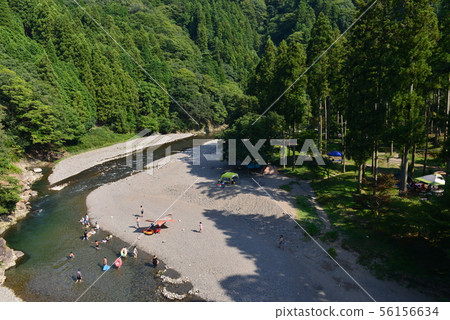 View from Tarakyo Forest Park Suspension Bridge 56156634