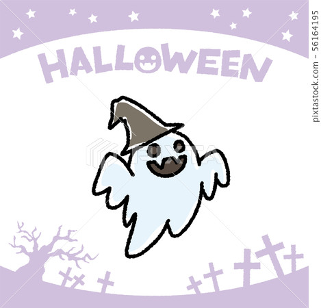 Handwritten style ghost [icon] 56164195