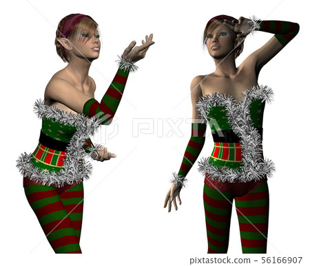Elf Santa helper Elf Santa helper 56166907