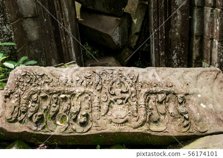 Beng Mealea, ancient temple ruins in the jungle, Beng Mealea, ancient temple ruins in the jungle, 56174101