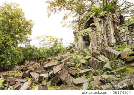 Beng Mealea, ancient temple ruins in the jungle, Beng Mealea, ancient temple ruins in the jungle, 56174104