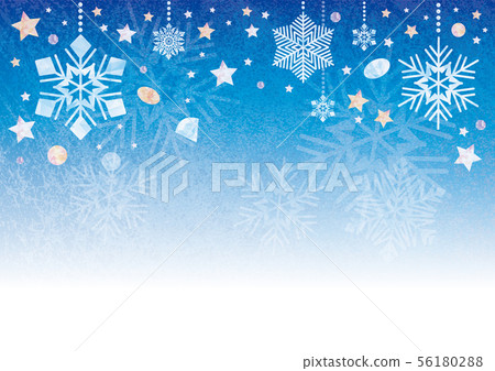 Snow crystal background 56180288