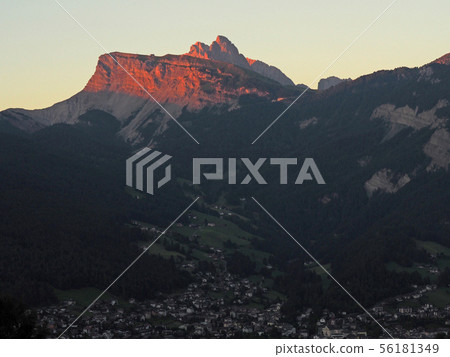 Dolomites evening Dolomites evening 56181349