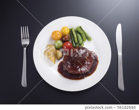 芝士漢堡牛排 56182688