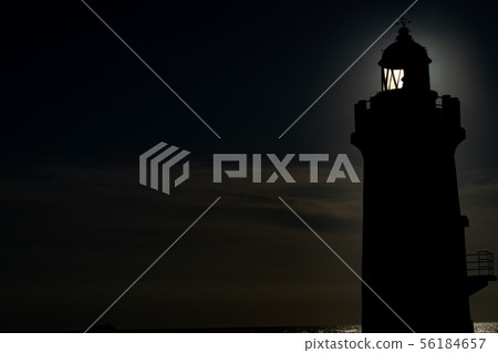Iragomisaki Lighthouse: Silhouette Iragomisaki Lighthouse: Silhouette 56184657
