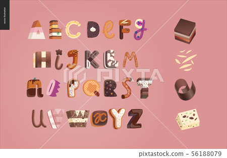 Dessert temptation font 56188079