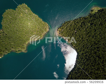 Aerial photo of the Black Lake in National park Durmitor 56209916