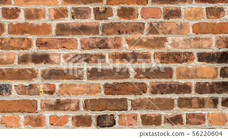 Brick wall of an old american building Brick wall of an old american building 56220604