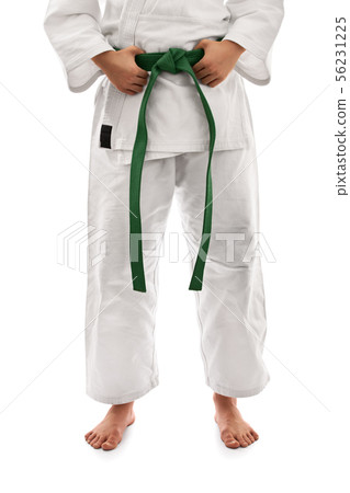 Girl wearing a kimono uniform Girl wearing a kimono uniform 56231225