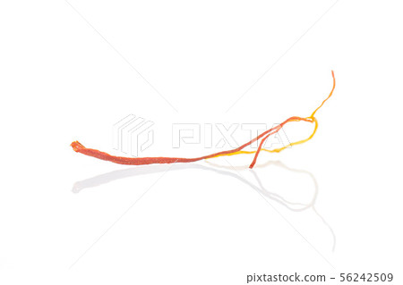 Dry shaffron thread isolated on white Dry shaffron thread isolated on white 56242509