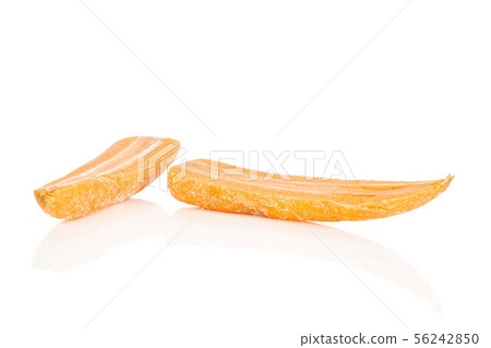 Orange baby carrot isolated on white 56242850