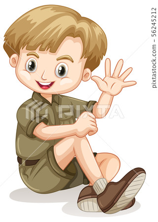 Cute happy smiling child isolated on white Cute happy smiling child isolated on white 56245212