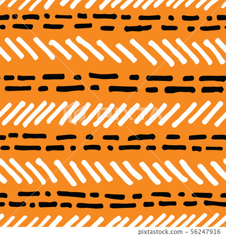 Abstract Seamless Pattern. Brush Strokes. Abstract Seamless Pattern. Brush Strokes. 56247916