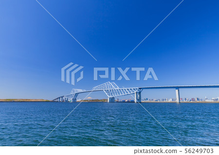 東京大橋和富士山 56249703