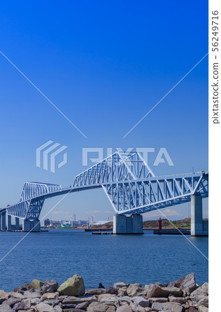 東京大橋和富士山 東京大橋和富士山 56249716