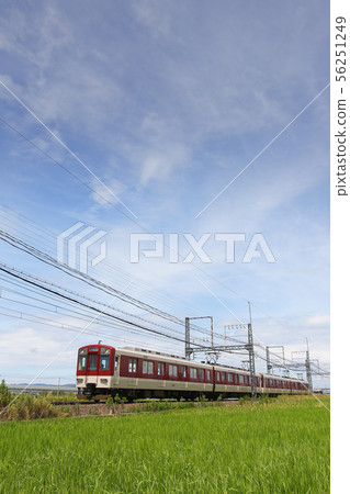 Blue Sky and Kintetsu Sugawara Line Blue Sky and Kintetsu Sugawara Line 56251249