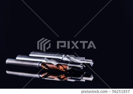 Special tools isolated on dark background.  56251857