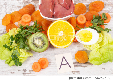 Ingredients as source vitamin A, natural minerals 56252399