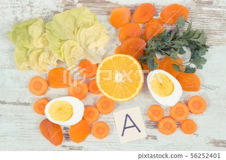 Nutritious products containing vitamin A Nutritious products containing vitamin A 56252401