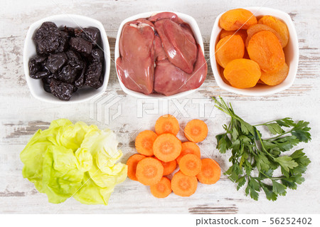 Healthy nutritious different ingredients Healthy nutritious different ingredients 56252402