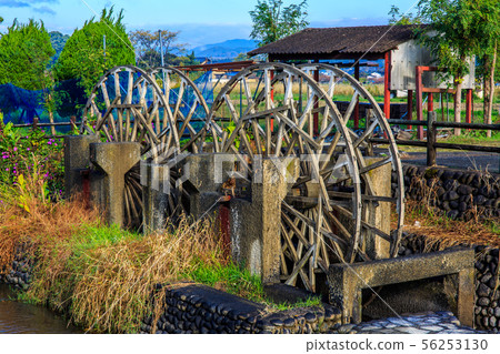 Asakura Mishima double water turbine is not in operation [Asakura City, Fukuoka Prefecture] 56253130