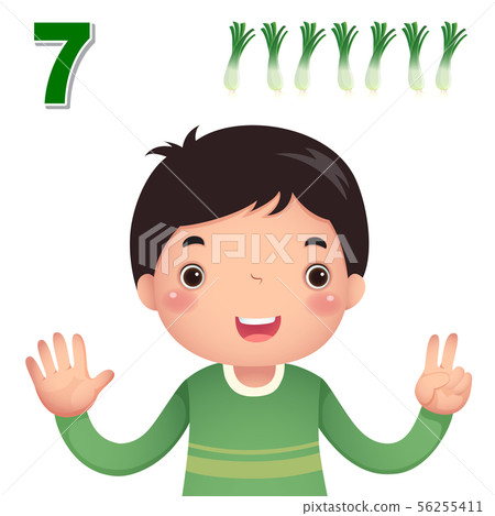 number, numeral, kid 56255411