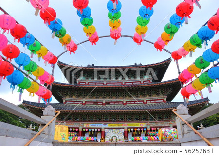 Yakchunsa Temple, Temple, Temple, Hanok, Tile, Eaves, Lantern, 56257631