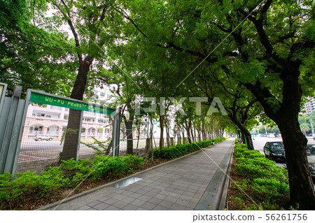 臺灣高雄五福路步道Wufu Road Trail, Kaohsiung, Taiwan, Asia 56261756