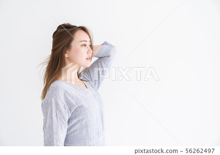 Relaxing woman Relaxing woman 56262497
